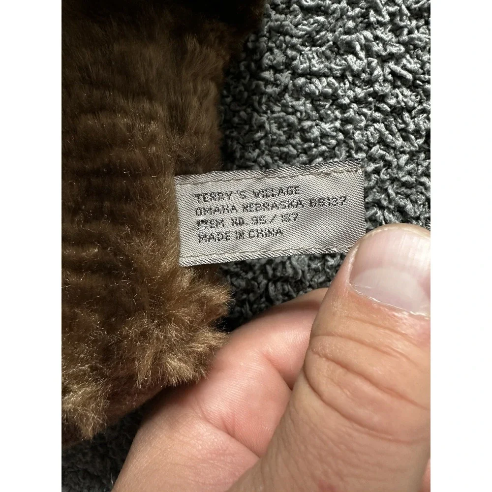 Terry's Village Christmas Bear Plush Item 95/187 Scarf‎ And Hat